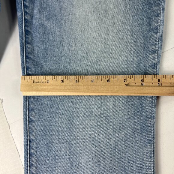 Kut From The Kloth Jeans Women's 35x24 Catherine Straight Crop Blue Denim Tag 14 - Picture 13 of 16